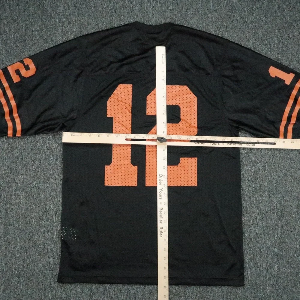 Texas Longhorns Jersey Mens Small Black Nike Team Football Colt McCoy #12